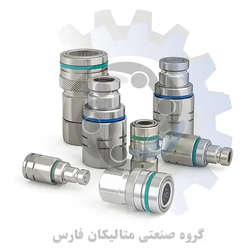 متالیکان فارس-کوپلینگ هیدرولیک سی جن Non-drip quick couplings2